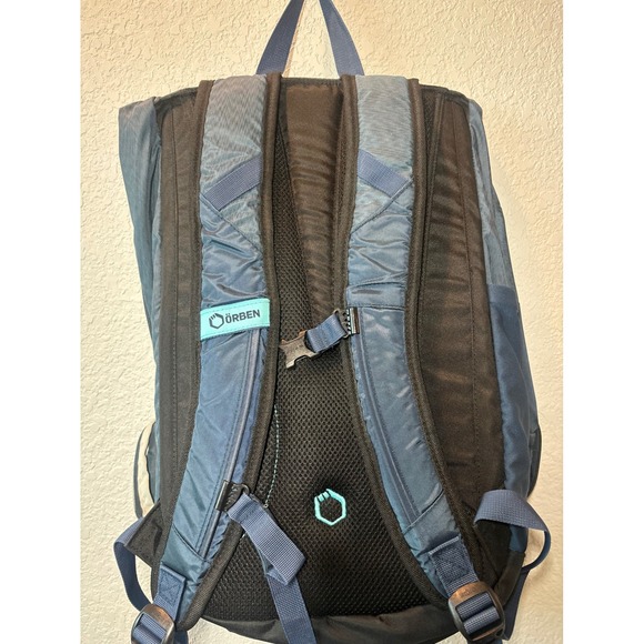 Örben Backpack Lightweight Packable Daypack Hiking Travel Blue Climbing Camping - Picture 10 of 10